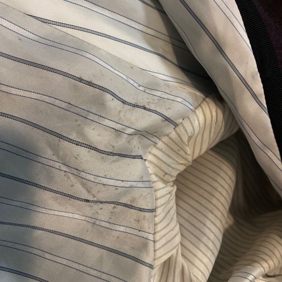 Veronica Beard Farley Dickey Jacket, Aubergine Purple Plaid, Size 10 *READ* - Picture 9 of 9